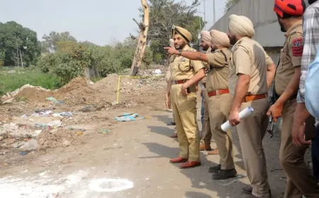 अमृतसर में पुलिस और नशा तस्कर में मुठभेड़, आरोपी बिक्रमजीत घायल हालत में गिरफ्तार