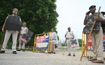 गुरुग्राम से नूंह तक ब्रजमंडल कलश यात्रा, कलश यात्रा को लेकर कड़ी सुरक्षा व्यवस्था