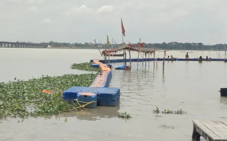 भारी बारिश के बाद नदियां उफान पर, गंगा-यमुना का बढ़ा जलस्तर