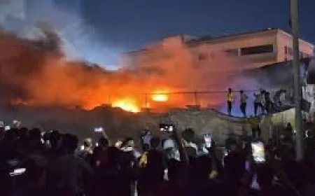 इराक के शॉपिंग मॉल में लगी आग, लग भग 50 लोगों की जिंदा जलने से मौत