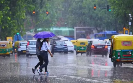 Weather: यूपी, राजस्थान और हरियाणा में मूसलाधार बारिश