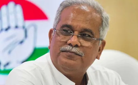 छत्तीसगढ़ पूर्व CM के घर ED की छापेमारी, भूपेश बघेल के घर पहुंची ED की टीम