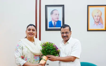 पंजाब: खरड़ की विधायक अनमोल गगन मान ने दिया इस्तीफा