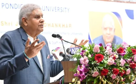 ट्रंप के दावे पर उपराष्ट्रपति धनखड़ की दो-टूक