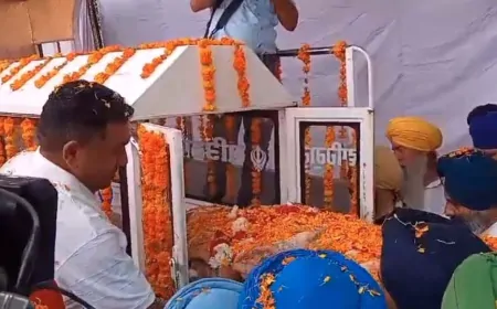 पंचतत्व में विलीन हुए मशहूर धावक फौजा सिंह, CM भगवंत सिंह मान ने दी श्रद्धांजलि