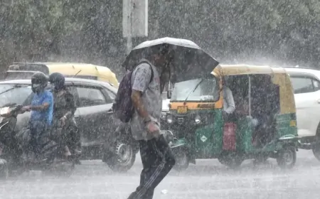 दिल्ली- NCR झमाझम बारिश के आसार, हिमाचल में अलर्ट जारी