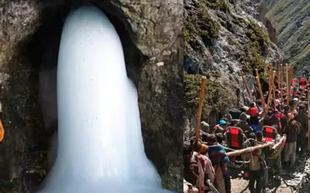 अमरनाथ यात्रा: अब तक 3 लाख 20 हजार श्रद्धालुओं ने किए बाबा बर्फानी जी के दर्शन