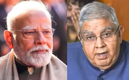 मैं जगदीप धनखड़ के उत्तम स्वास्थ्य की कामना करता हूं - PM मोदी