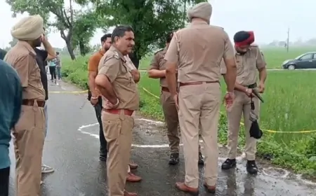 गुरदासपुर में पुलिस और अपराधी के बीच मुठभेड़, पुलिस की जवाबी फायरिंग में अपराधी घायल