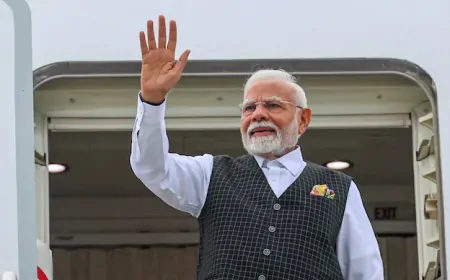 PM नरेंद्र मोदी की ब्रिटेन और  मालदीव यात्रा