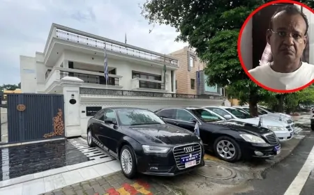 फर्जी दूतावास चलाने वाले हर्षवर्धन का भंडाफोड़, आरोपी गिरफ्तार