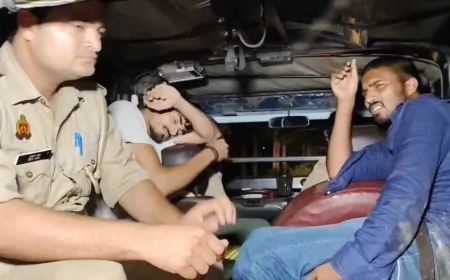 पुलिस और अनिल दुजाना गैंग के बीच मुठभेड़, पुलिस ने दो आरोपियों को किया गिफ्तार