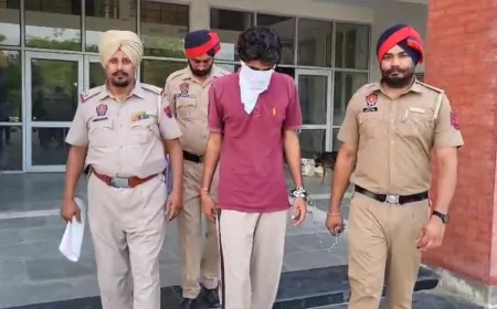 शिक्षक से 5 लाख की फिरौती मांगने के मामले में एक आरोपी गिरफ्तार