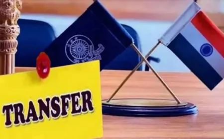 उत्तर प्रदेश में बड़ा प्रशासनिक फेरबदल, 66 PCS अधिकारियों का हुआ ट्रांसफर