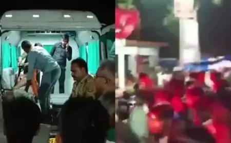 यूपी के बाराबंकी के अवसानेश्वर महादेव मंदिर में मची भगदड़, 2 की मौत, 40 घायल