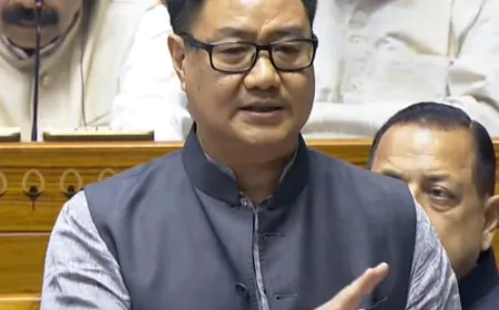 ऑपरेशन सिंदूर पर चर्चा से विपक्ष के U-Turn भड़के किरेन रिजिजू