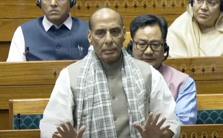 विपक्ष को पूछना चाहिए था कि दुश्मन के कितने जेट मार गिराए- राजनाथ सिंह