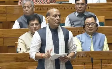 किसी के दबाव में नहीं बल्कि लक्ष्य हासिल होने के बाद रोका था ऑपरेशन सिंदूर- राजनाथ सिंह