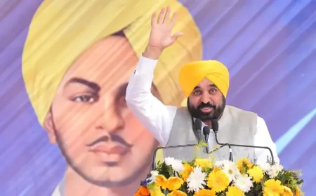 CM मान शहीद भगत सिंह हैरिटेज कांप्लेक्स का किया शिलान्यास