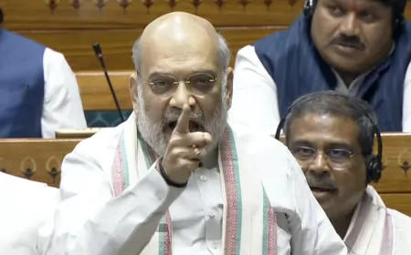 चिदंबरम को सबूत मांगने थे तो मुझसे मांगते, सेना से क्यों मांगा- अमित शाह 