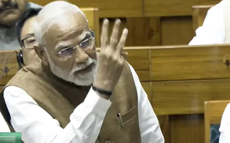 PAK के सपोर्ट में बस 3 देश, पीएम मोदी ने लोकसभा में किया जिक्र