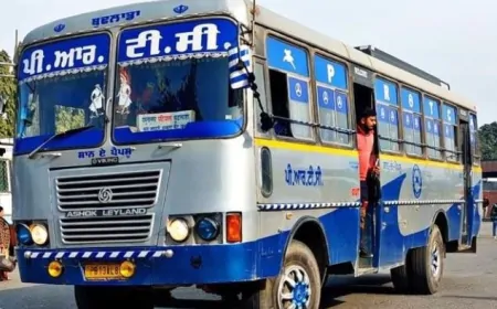 PRTC की बस चुराने वाला आरोपी गिरफ्तार, कई चाबियां और औजार भी बरामद