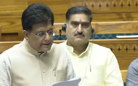 ट्रंप के Tariff पर पीयूष गोयल का संसद में जवाब