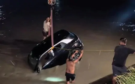 करनाल में यमुना नदी में गिरी कार, हादसे में कार सवार महिला की मौत