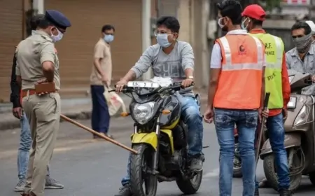 चेकिंग के दौरान पुलिस टीम पर हमला, बाइक सवार अपराधियों ने किया हमला