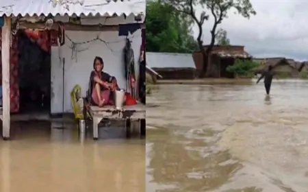 उत्तर प्रदेश में 17 से ज्यादा जिले बाढ़ की चपेट में, Ground Zero पर उतरे 11 मंत्री