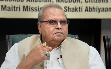 J&K के पूर्व राज्यपाल सत्यपाल मलिक का निधन, 79 वर्ष की आयु में ली अंतिम सांस 