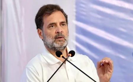 धराली में फटे बादल, आधा गांव तबाह....राहुल गांधी ने कांग्रेस कार्यकर्ताओं से की अपील