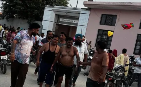 पंजाब में बरनाला के धनौला के हनुमान मंदिर की रसोई में आग, 16 लोग झुलसे