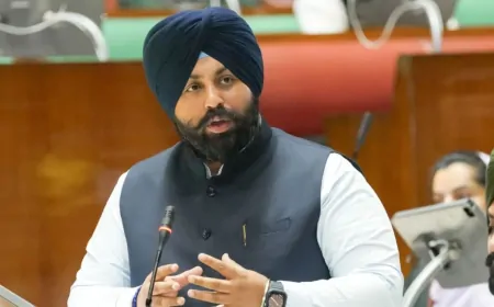 मंत्री हरजोत सिंह बैंस को सुनाई गई धार्मिक सजा, धार्मिक समागम में सिख मर्यादा के उल्लंघन का आरोप