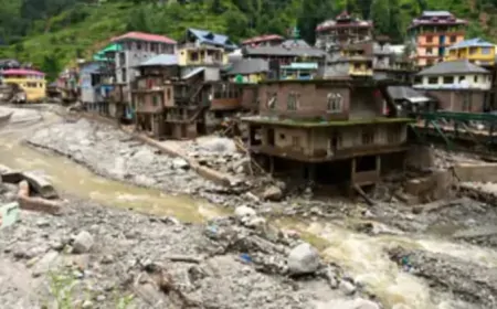 हिमाचल में भारी बारिश से जनजीवन प्रभावित, 600 करोड़ से ज्यादा का हुआ नुकसान