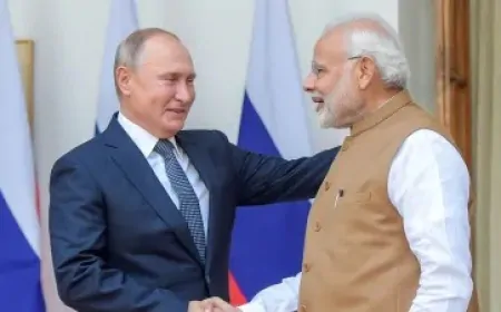 PM मोदी ने रूस के राष्ट्रपति पुतिन से फोन पर की बात, द्विपक्षीय सम्मेलन में भारत आने का दिया न्योता
