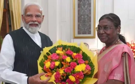 राष्ट्रपति मुर्मू और PM मोदी ने ‘एक्स’ पर पोस्ट कर दी राखी की  बधाई