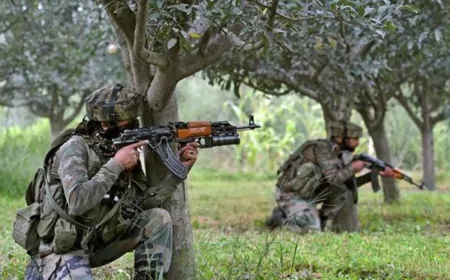 कश्मीर के कुलगाम में आतंकियों से मुठभेड़ में दो जवान शहीद