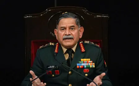 ऑपरेशन सिंदूर पर ऑर्मी चीफ उपेंद्र द्विवेदी का बयान, सरकार ने हमें फ्री हैंड दिया था