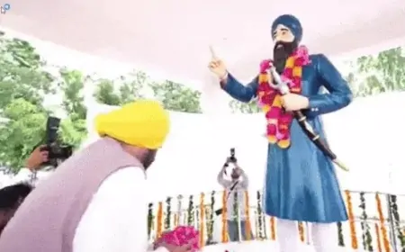 CM भगवंत सिंह मान का धूरी में कार्यक्रम, 17.21 करोड़ की विकास कार्यों का किया शुभारंभ