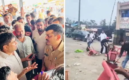 साहिबाबाद सब्जी मंडी में दिनदहाड़े हुई गोलीबारी, एक घायल, मची अफरा-तफरी