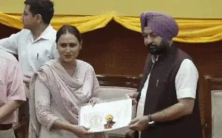 पंजाब में 200 महिला पटवारियों को मिली नौकरी, कैबिनेट मंत्री हरदीप सिंह मुडियां ने सौंपे नियुक्ति पत्र 