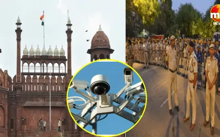 स्वतंत्रता दिवस को देखते हुए दिल्ली में सुरक्षा के पुख्ता इंतजाम, 700 से ज्यादा CCTV से पूरी दिल्ली की निगरानी