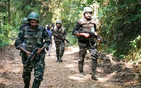 बीजापुर के गंगालूर क्षेत्र में नक्सलियों और डीआरजी के बीच मुठभेड़, दो जवान घायल