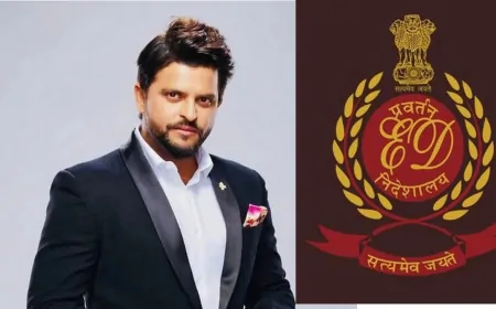 अवैध सट्टेबाजी ऐप के खिलाफ ED की कार्रवाई, सुरेश रैना से आज ED करेगी पूछताछ