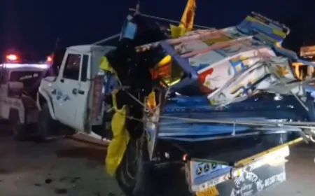 राजस्थान में दर्दनाक सड़क हादसा, हादसे में सात बच्चों समेत 10 लोगों की मौत