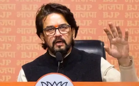 अगर किसी के नेतृत्व में 90 बार चुनाव हारने का रिकॉर्ड है...तो वो राहुल गांधी के नाम है- अनुराग ठाकुर 