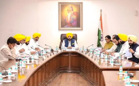 पंजाब कैबिनेट की अहम बैठक आज, CM भगवंत सिंह मान की अध्यक्षता में होगी बैठक
