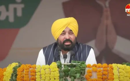 CM भगवंत मान ने फरीदकोट में फहराया तिरंगा, नशे पर कही ये बात