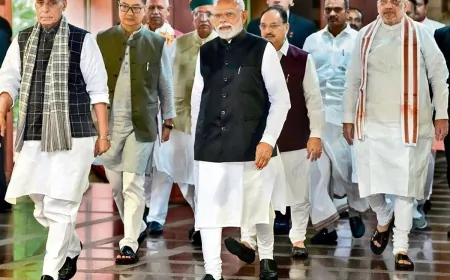 दिल्ली में कल बीजेपी संसदीय बोर्ड की होगी बैठक, उपराष्ट्रपति उम्मीदवार के नाम पर होगी चर्चा